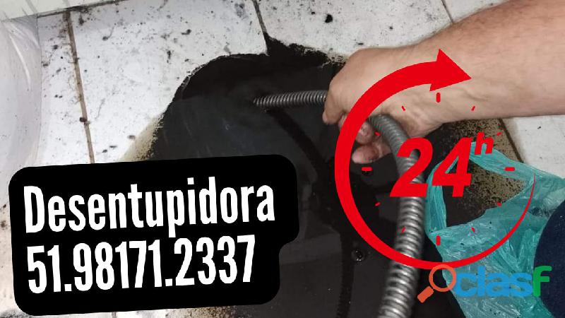 Porto alegre RS Desentupidora e Encanador 24hs 51.98171.2337