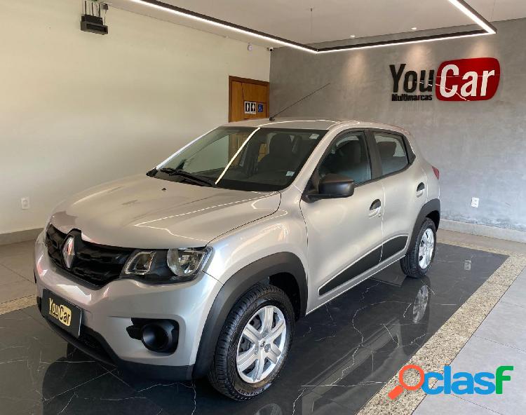 RENAULT KWID ZEN 1.0 FLEX 12V 5P MEC. PRATA 2021 1.0 FLEX