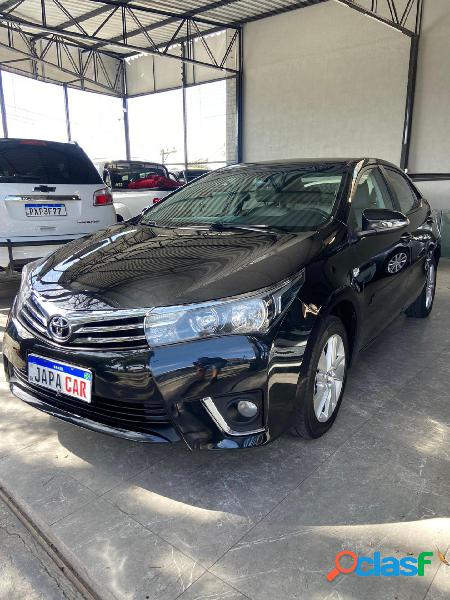 TOYOTA COROLLA GLI 1.8 FLEX 16V AUT. PRETO 2015 1.8 FLEX