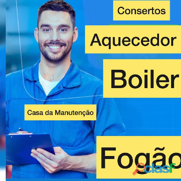 Instalação Manutenção aquecedor a gás Botafogo Humaitá