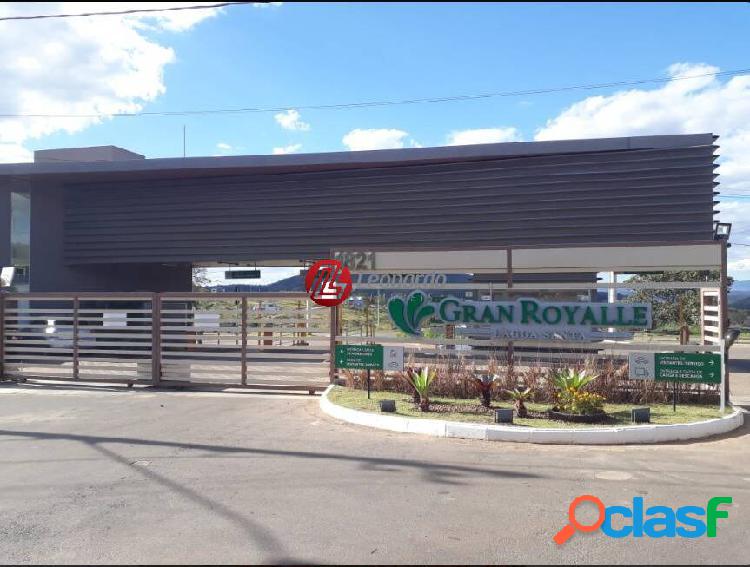 Lotes cond Gran Royalle com parcelas a partir de R$1840,00