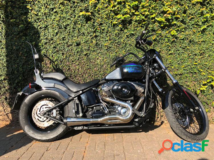 HARLEY-DAVIDSON BLACKLINE FXS PRETO 2012 1600 GASOLINA