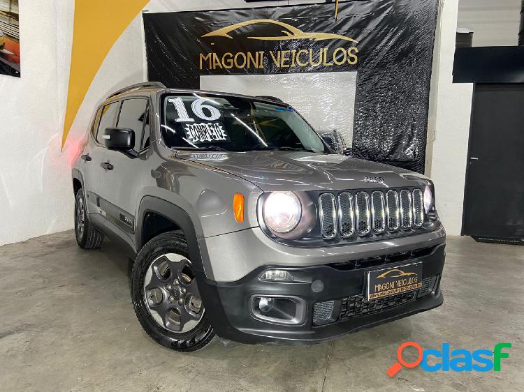 JEEP RENEGADE SPORT 1.8 4X2 FLEX 16V MEC. CINZA 2016 1.8