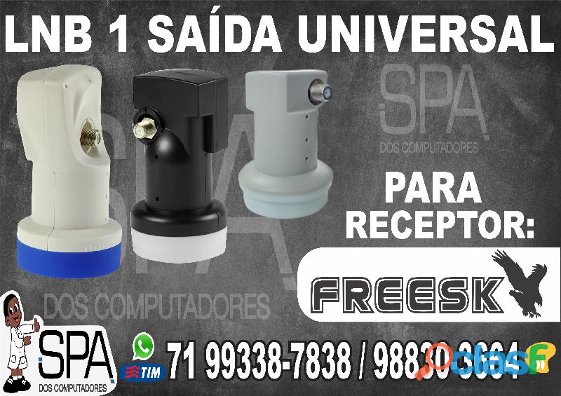 Lnb 1 Saida Universal Banda Ku 4k Hd Para FreeSky Em