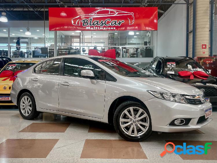 HONDA CIVIC SEDAN LXR 2.0 FLEXONE 16V AUT. 4P PRATA 2014 2.0