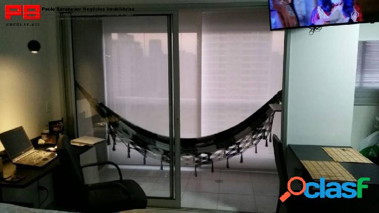 Studio mobiliado no Brooklin