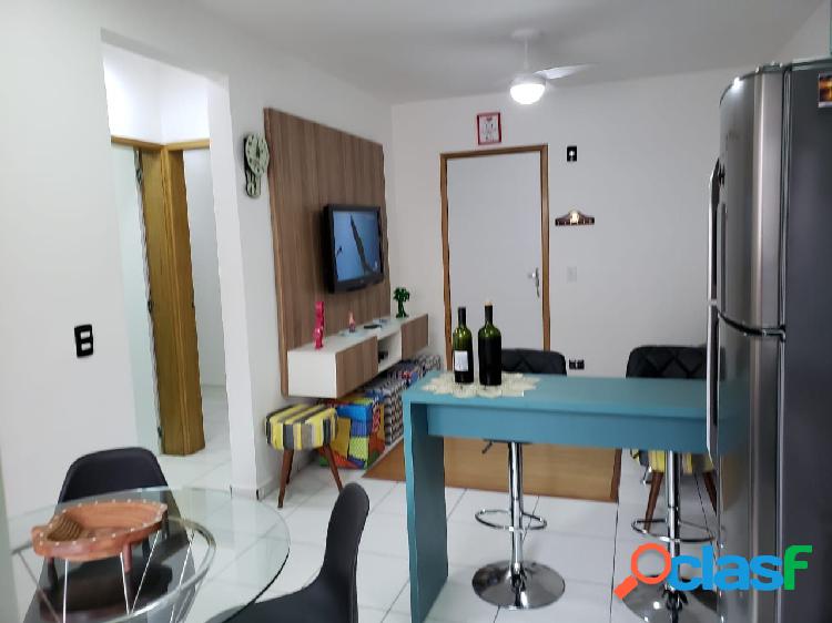 Apartamento VENDA 47m², 2 dorms, 1 vaga, com Armários -