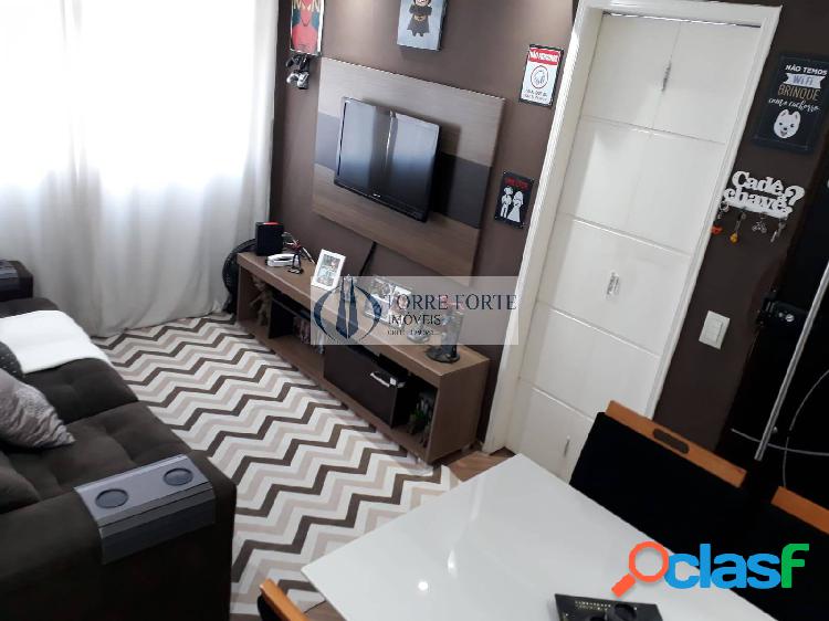 Apartamento com 2 dormitórios, 1 vaga, Jardim Santa