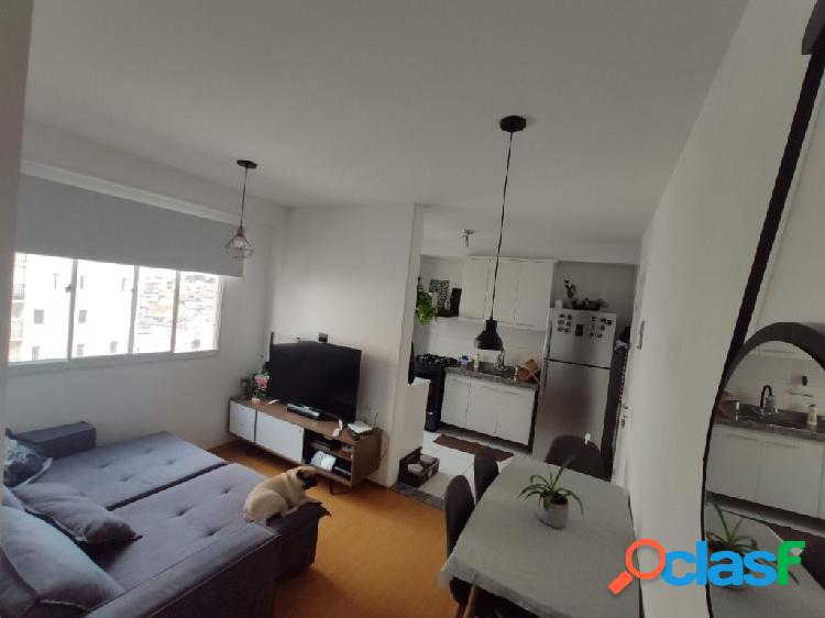 Apartamento com 2 dormitórios para alugar, 44 m² por R$