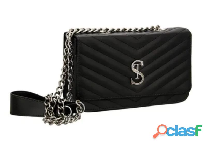 Bolsa pequena clutch florença com corrente