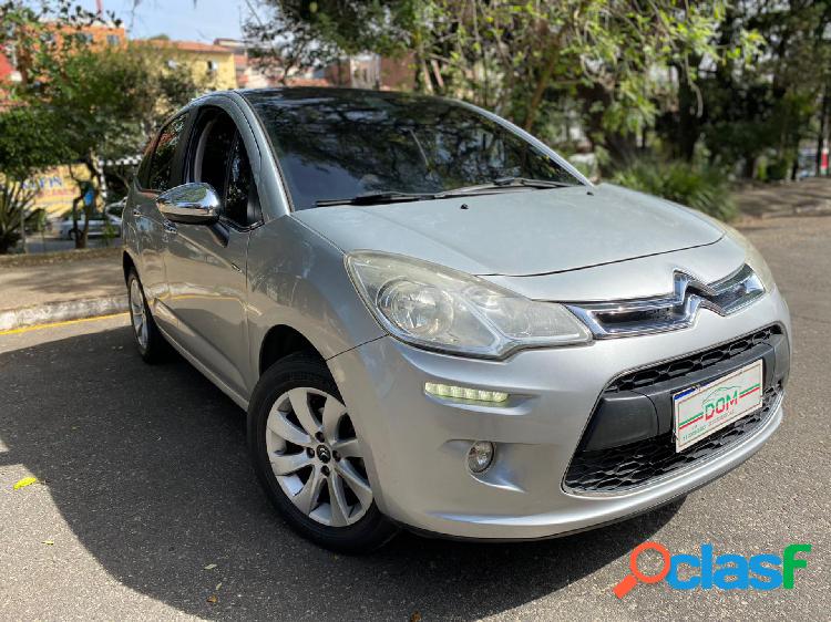 CITROEN C3 EXCL. 1.6 VTI FLEX START 16V 5P MEC. PRATA 2014