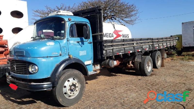 Caminhão Mb 1113 Truck Carroceria De Madeira 8,00m