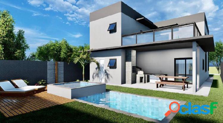 Casa VENDA Cond. Fechado 215m² 4 suítes, 2 vagas - Piscina