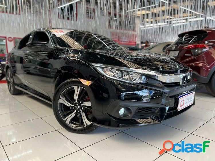 HONDA CIVIC SEDAN EX 2.0 FLEX 16V AUT.4P PRETO 2018 2.0 FLEX