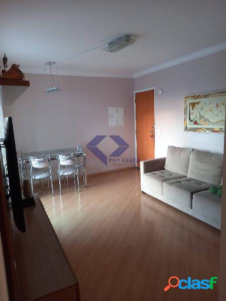 Lindo apartamento a venda 64m²2 dormitórios 1e 1 vaga no