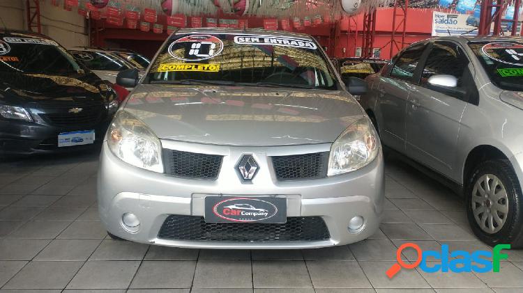 RENAULT SANDERO EXPRESSION HI-FLEX 1.0 16V 5P PRATA 2010 1.0