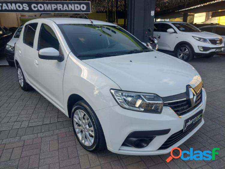 RENAULT SANDERO ZEN FLEX 1.0 12V 5P MEC. BRANCO 2020 1.0