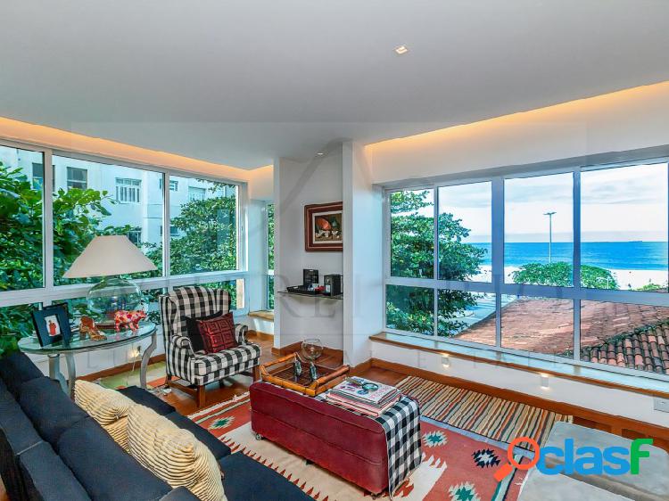 Apartamento de alto padrão com vista para o mar para