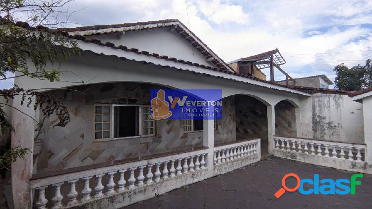 Casa 3dormitórios (1suíte) R$340.000,00 em Mongaguá na