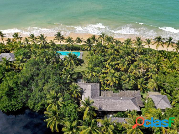 Casa pé na praia para temporada em Trancoso - Bahia