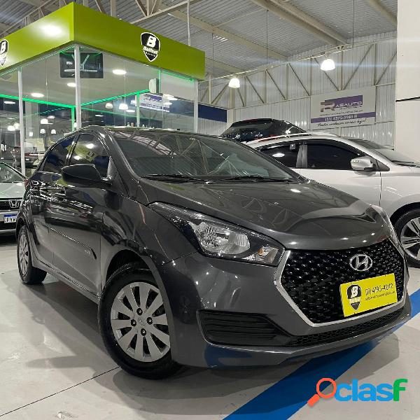 HYUNDAI HB20 UNIQUE 1.0 FLEX 12V MEC. CINZA 2019 1.0 FLEX