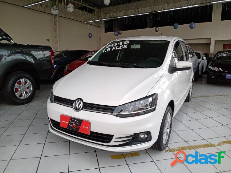 VOLKSWAGEN FOX COMFORTLINE 1.6 FLEX 8V 5P BRANCO 2015 1.6
