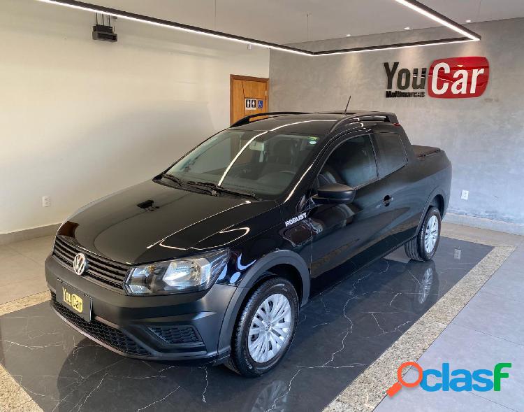 VOLKSWAGEN SAVEIRO ROBUST 1.6 TOTAL FLEX 8V PRETO 2021 1.6