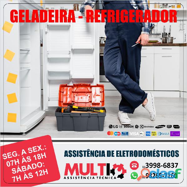 Reparo de Geladeira Tucuruvi