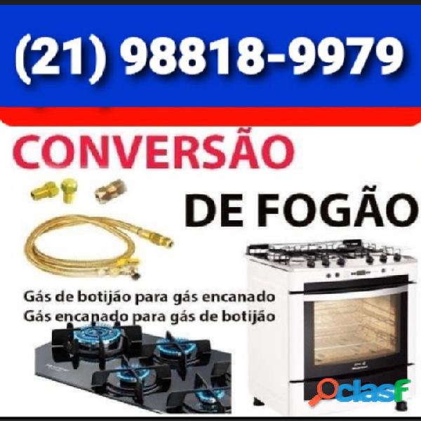 Conversão de Fogão em Vila Isabel RJ 98818_9979 Melhor