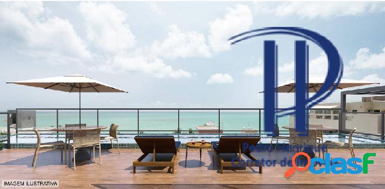FLATS em Intermares com vista para o mar