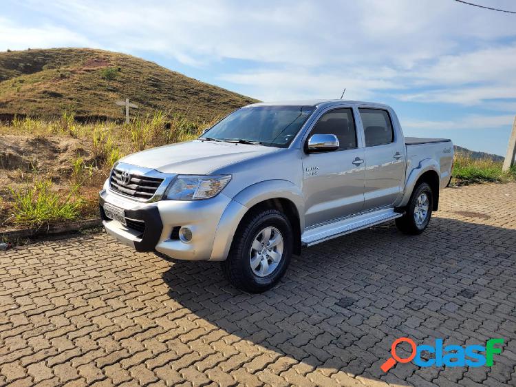 TOYOTA HILUX CD SRV 4X4 2.7 FLEX 16V AUT. PRATA 2013 2.7