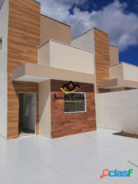 Belíssima casa 3/4 duas suíte no bairro Mangabeira, Feira