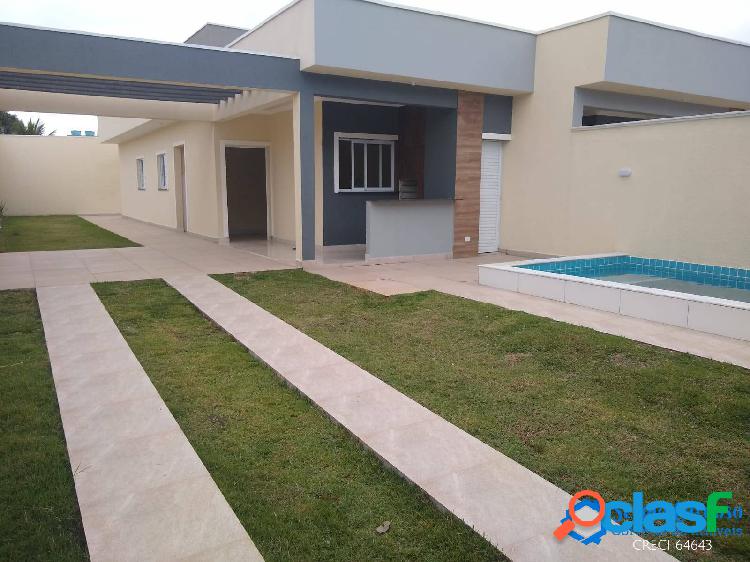 CASA PRÓXIMO A PRAIA-3 DORMS-SUÍTE- PISCINA-ÓTIMO
