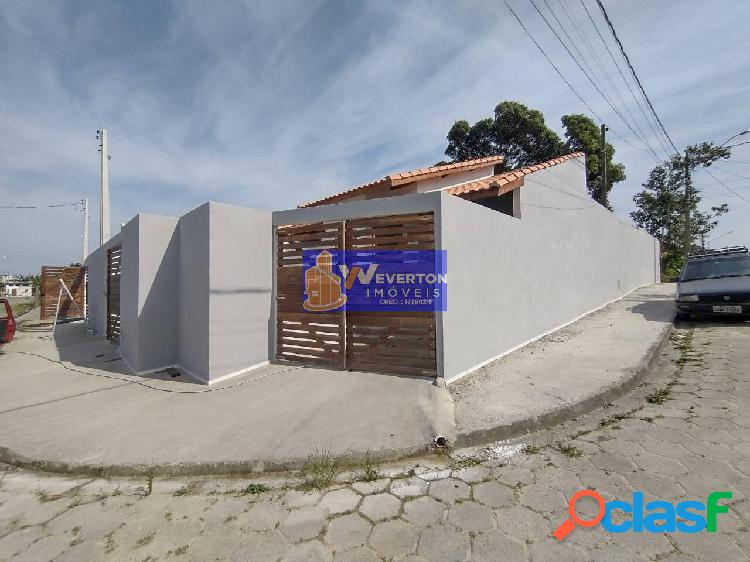 Casa Nova 2dormit 1suíte 220mil em Itanhaém na Weverton