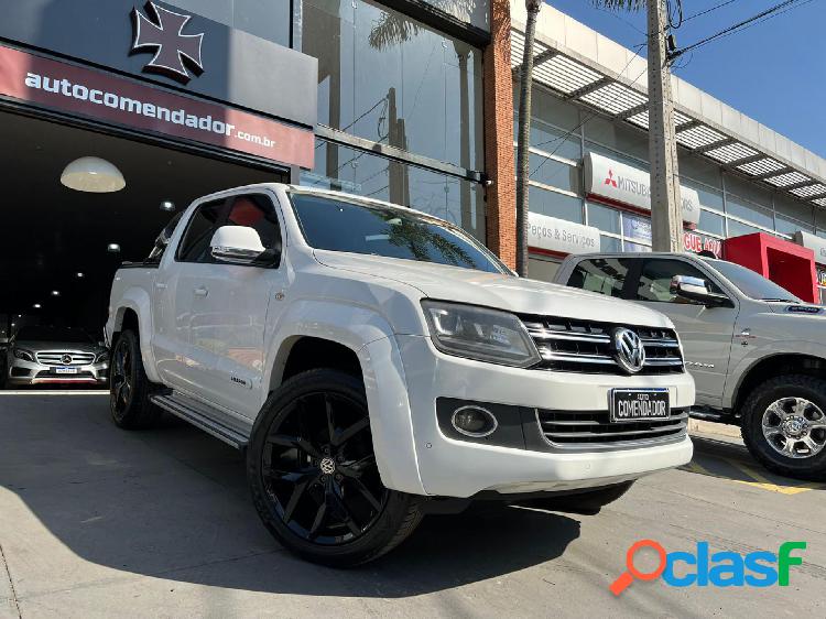 VOLKSWAGEN AMAROK HIGH.CD 2.0 16V TDI 4X4 DIES. AUT BRANCO