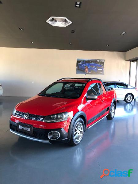 VOLKSWAGEN SAVEIRO CROSS 1.6 MI TOTAL FLEX 8V CE VERMELHO