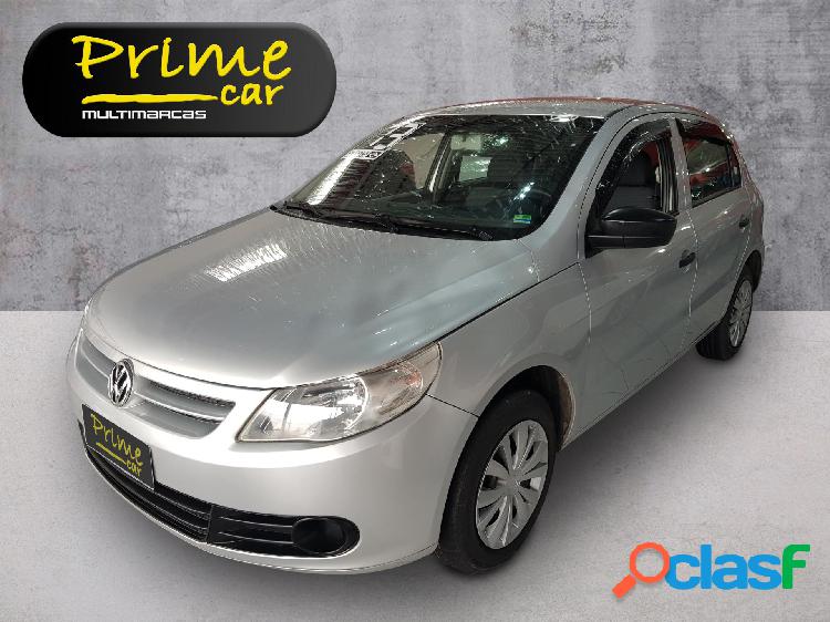 VOLKSWAGEN GOL (NOVO) 1.0 MI TOTAL FLEX 8V 4P PRATA 2013 1.0