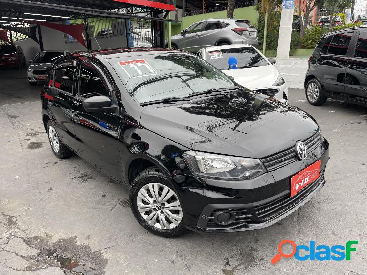VOLKSWAGEN GOL TRENDLINE 1.6 T.FLEX 8V 5P PRETO 2017 1.6