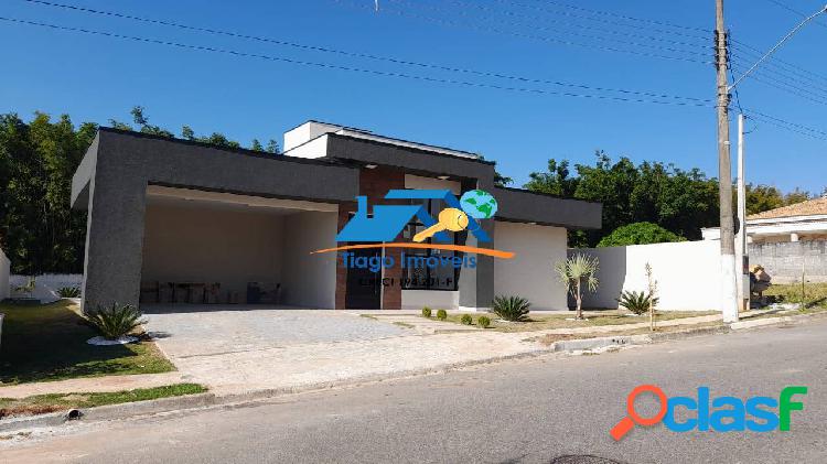 Casa alto padrão para financiamento em Atibaia. Condomínio
