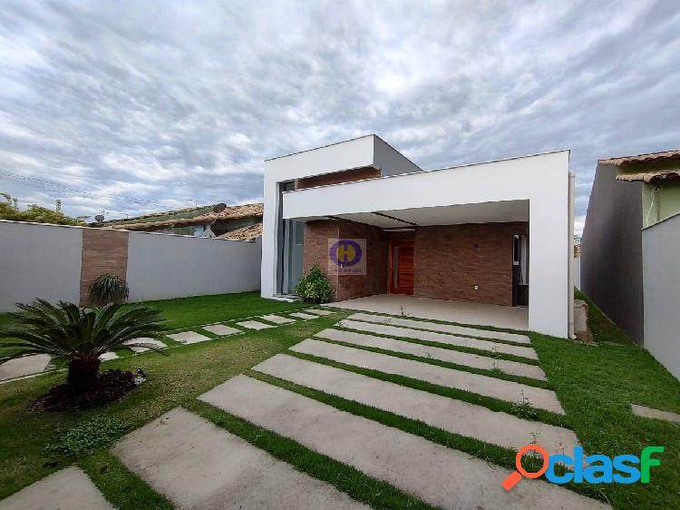 Casa estilo contemporâneo para venda em Itaipuaçu Maricá