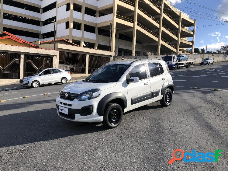 FIAT UNO WAY 1.0 FLEX 6V 5P BRANCO 2018 1.0 FLEX