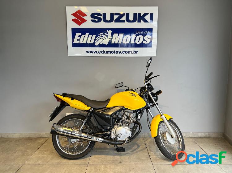 HONDA CG 150 FAN ESI AMARELO 2013 150 FLEX