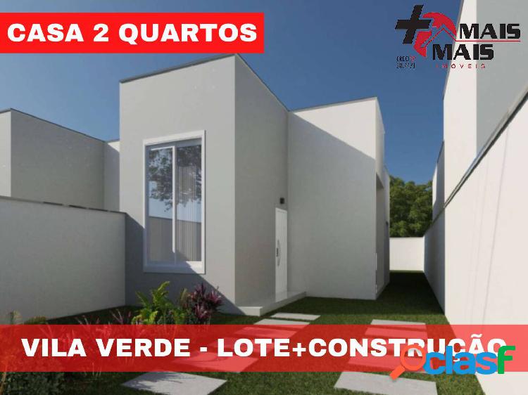 Lote + Construção = Casa dos seus sonhos - Vila Verde -