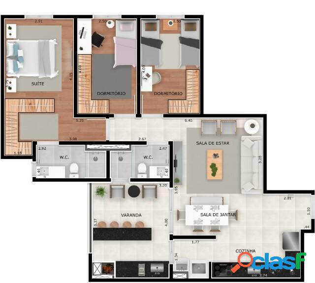 APARTAMENTO 101m² TORRES DE OZANAN - JUNDIAÍ/SP