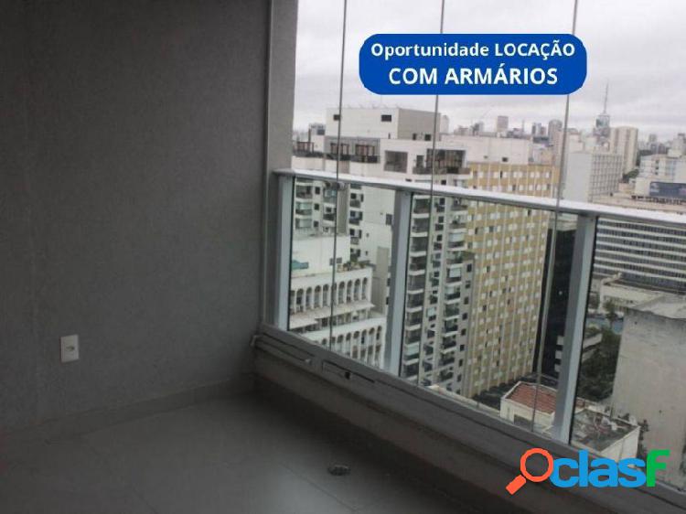Apartamento LOCAÇÃO 66m², 2 dorms, 1 suíte, 1 Vaga - Com