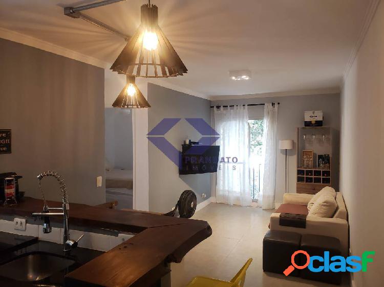 Apartamento a venda todo Mobiliado 46m² 1 dormitório e 1