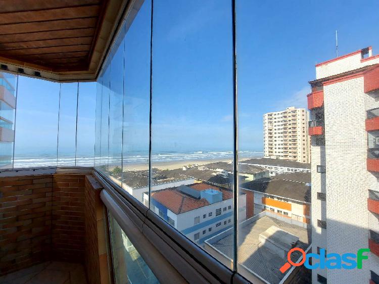 Apartamento em Praia Grande na Tupi com VISTA MAR, 3