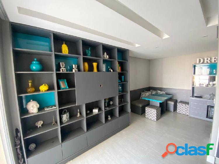 Apartamento mobiliado à venda no condomínio Alpha Style