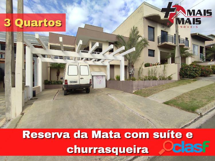 Condomínio Reserva da Mata, 3 quartos com suíte,