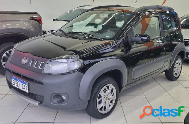 FIAT UNO WAY 1.0 EVO FIRE FLEX 8V 2P PRETO 2012 1.0 FLEX